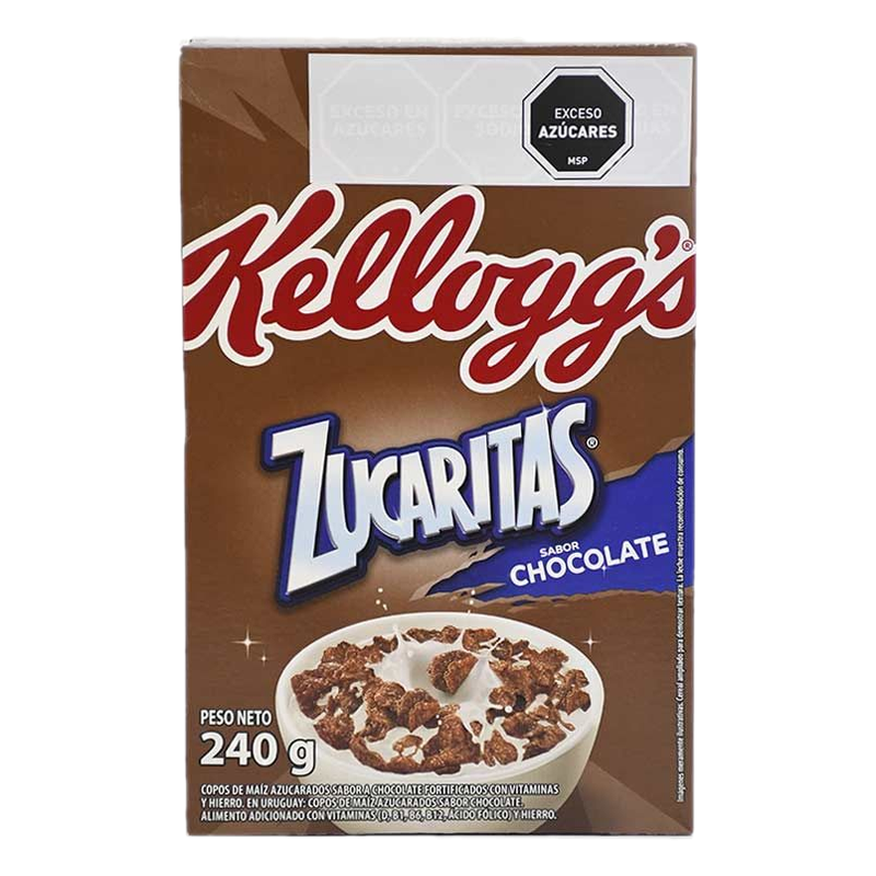 Cereal Zucaritas Sabor Chocolate Kelloggs 240 G