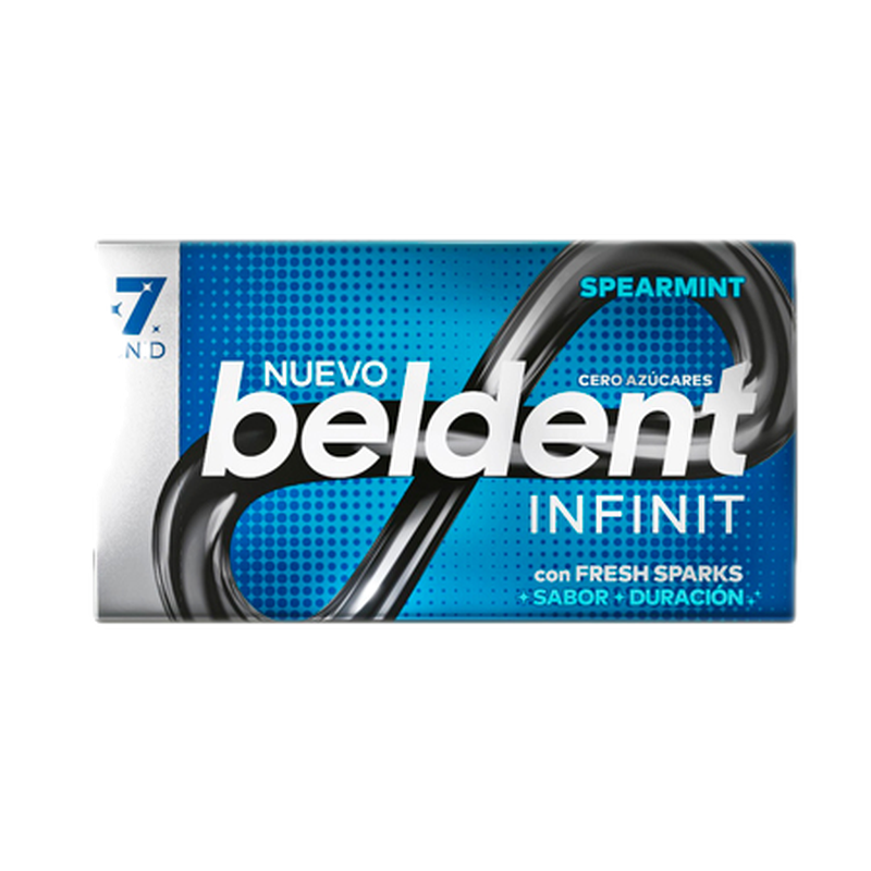 Chicle Beldent Infinit Spearmint 14 Unidades
