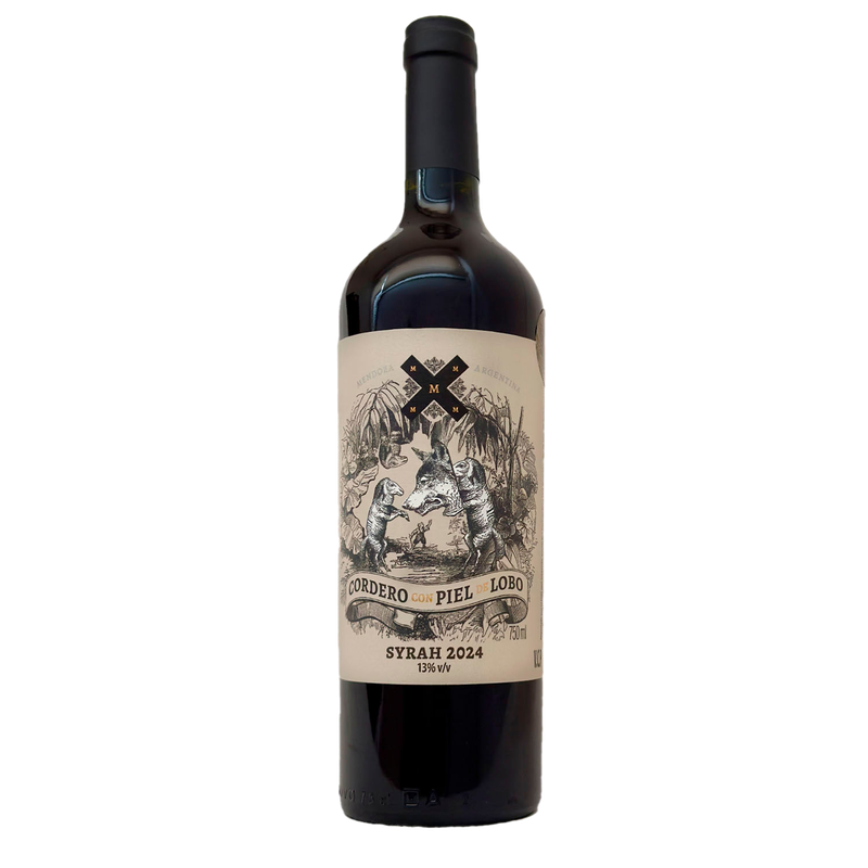 Vino Cordero Con Piel De Lobo Syrah 750 Ml