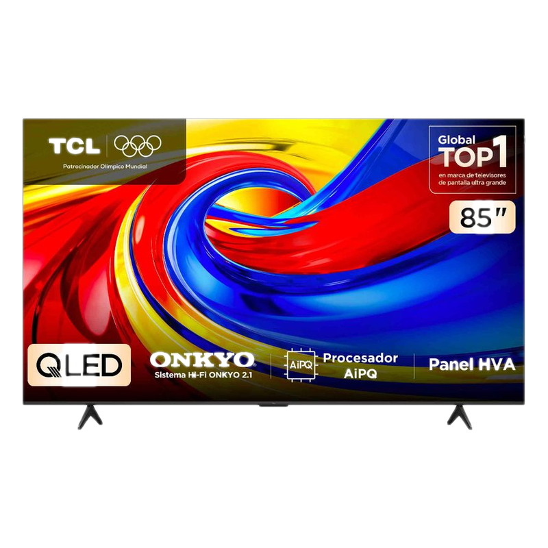 Smart Tv Tcl 85" Qled 4k Google Tv 85p7 L