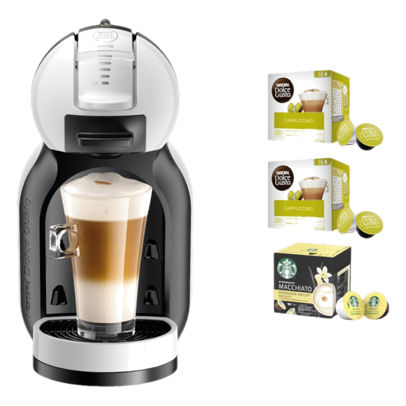 Cafetera Minime Nescafé Dolce Gusto + 3 Cajas De Cápsulas