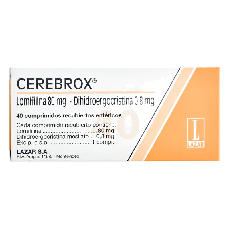 Cerebrox X 40 Comprimidos