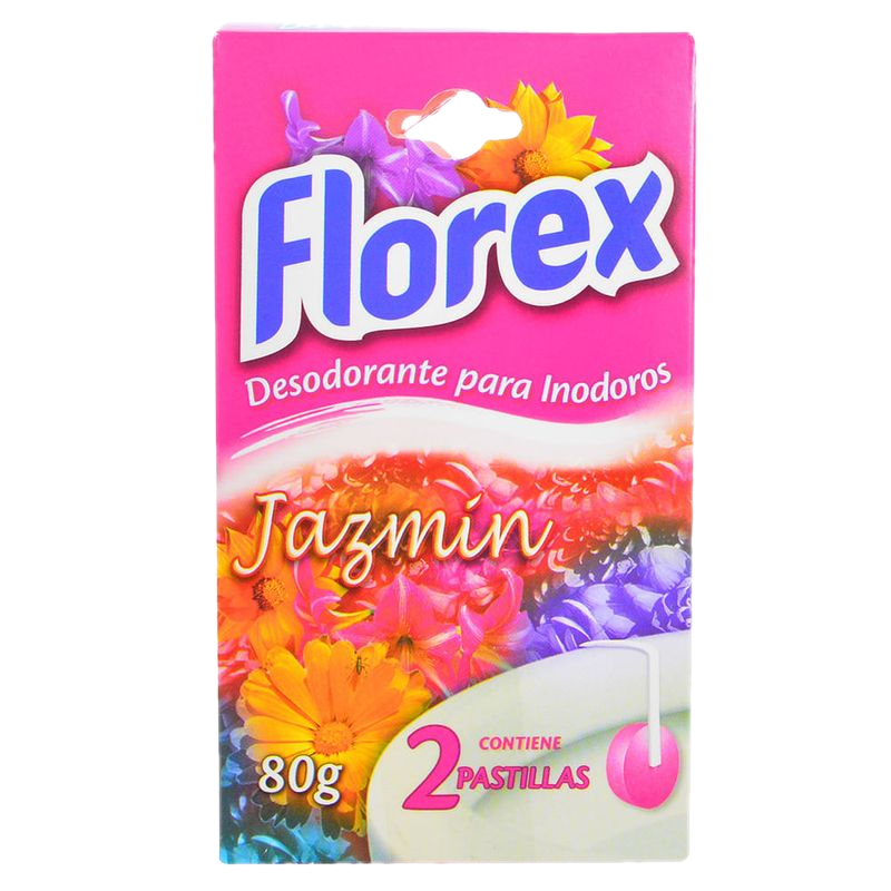 Desodorante Inodoro Florex Limón O Jazmín Doble 100 G