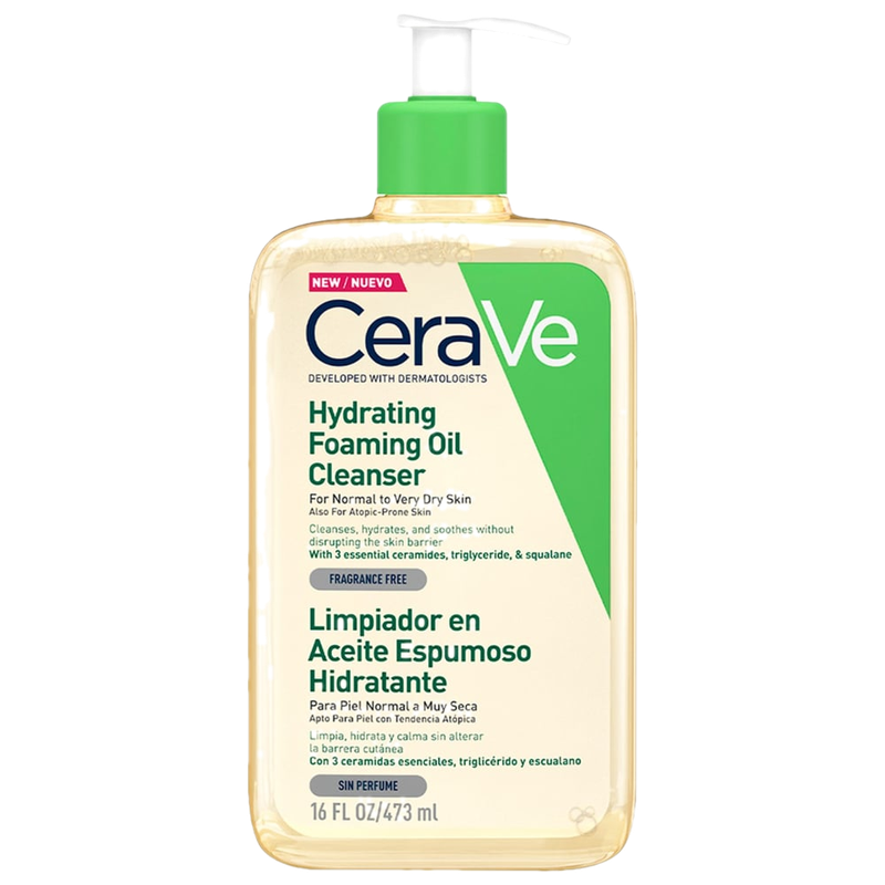 Limpiador Cerave Hydrating Oil Cleanser 473 Ml