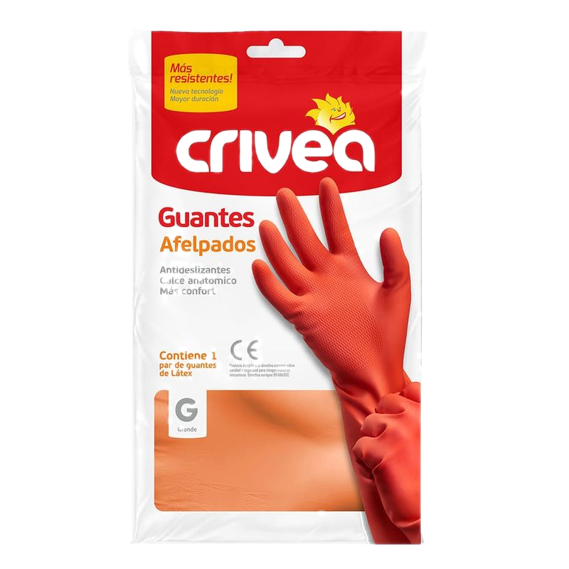 Guantes Afelpado Crivea Grande Talle 8 ½