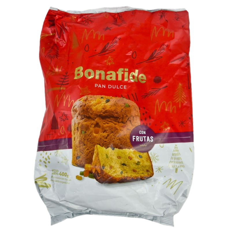 Pan Dulce Bonafide Con Frutas 400 G