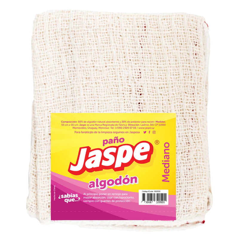 Paño Jaspe Pisos Algodon Mediano