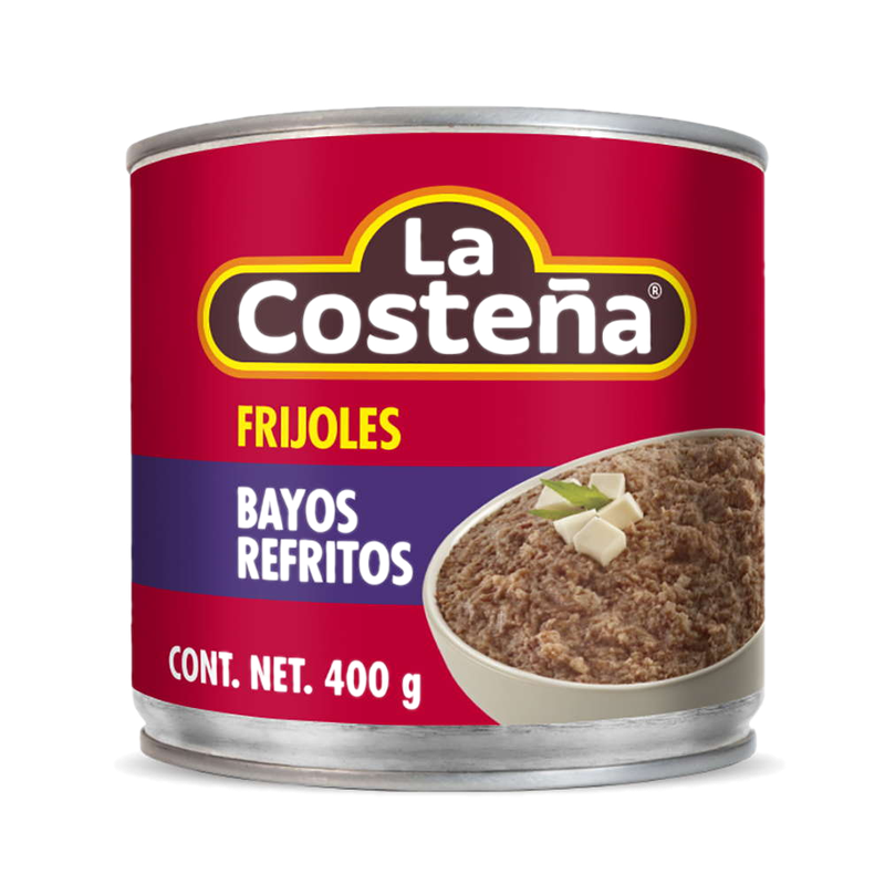 Frijoles Bayos La Costeña Refritos 400 G