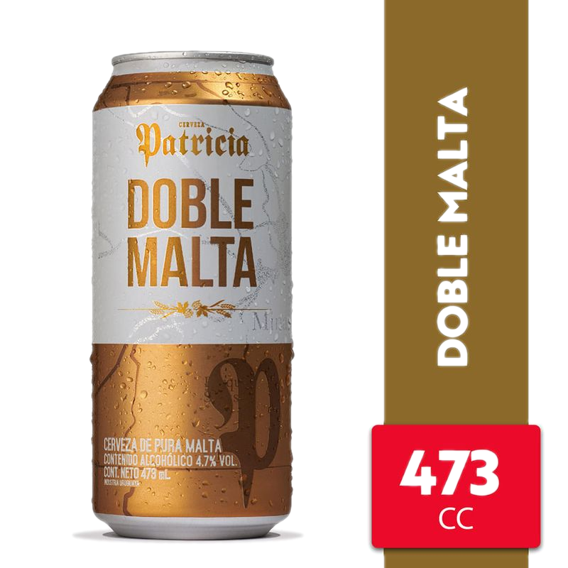 Cerveza Patricia Doble Malta 473 Ml