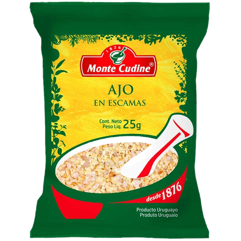 Ajo En Escamas Monte Cudine 25 G