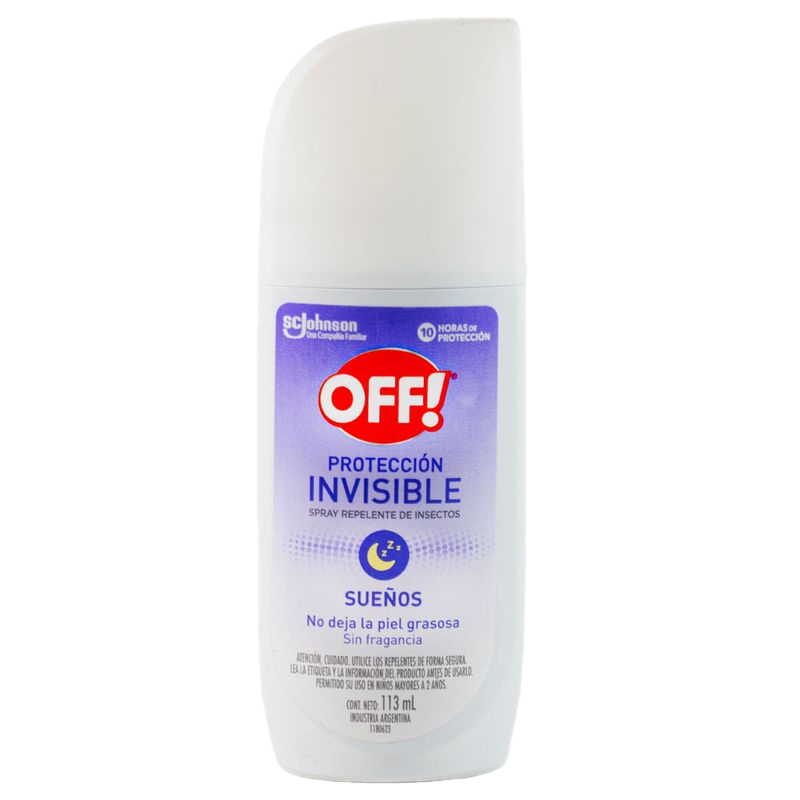 Repelente Off Proteccion Invisible 113 Ml