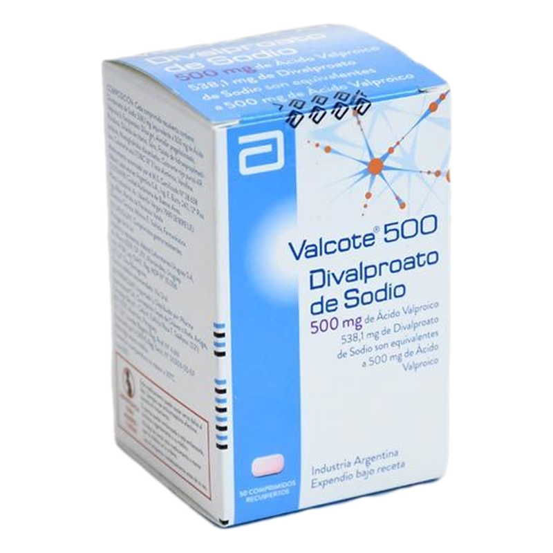 Valcote 500 Mg X 50 Tabletas