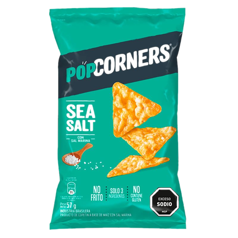 Snack Popcorners Sea Salt 57 G