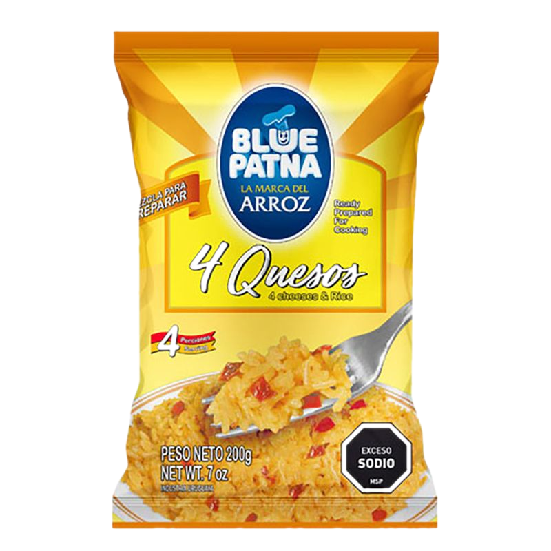 Arroz 4 Quesos Blue Patna 200 G