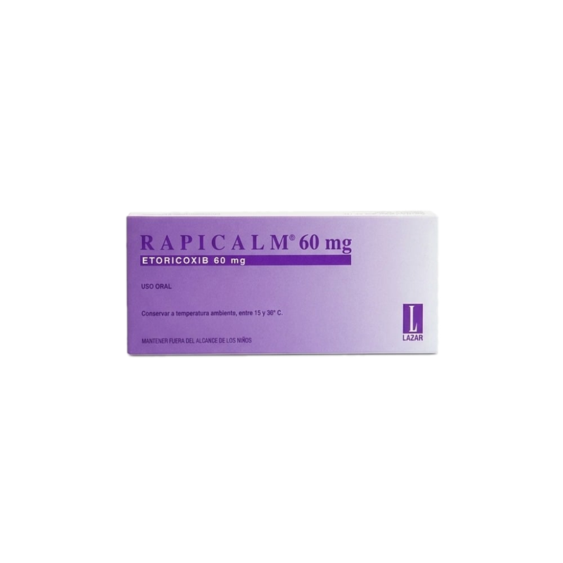 Rapicalm 60 Mg 28 Comprimidos Recubiertos