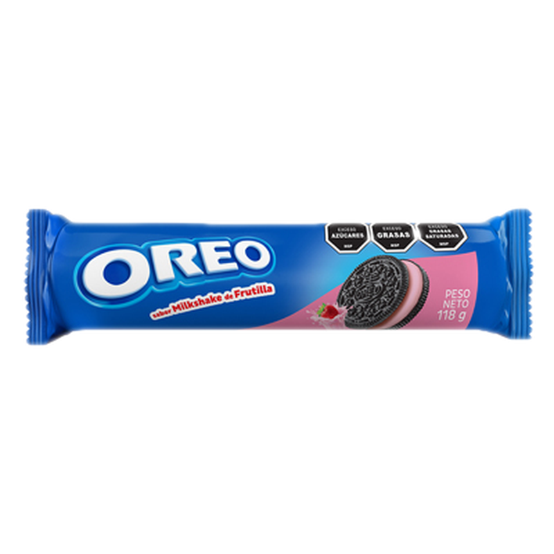 Galletas Rellenas Oreo Frutilla 117 G