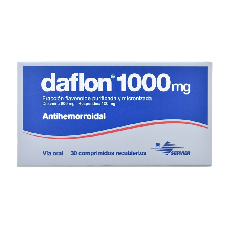 Daflon 1000 Mg 30 Comprimidos Recubiertos