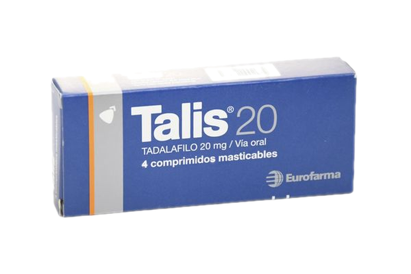 Talis 20 Mg X 4 Comprimidos