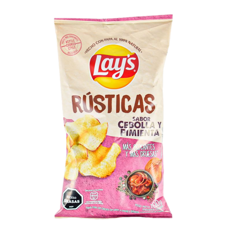 Papas Fritas Lay's Rústicas Cebolla 100 G