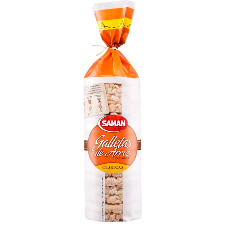 Galleta Arroz Saman Clásica 150 G