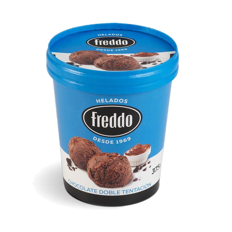 Helado Freddo Doble Tentación Chocolate 375 G