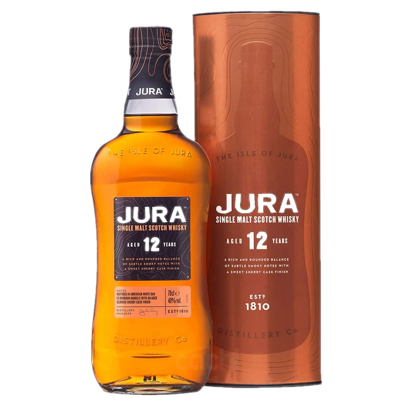 Whisky Escocés Jura 12 Años 700 Ml