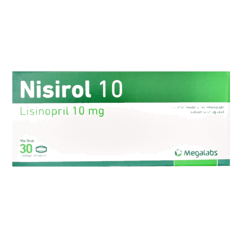 Nisirol 10 Mg 30 Comprimidos