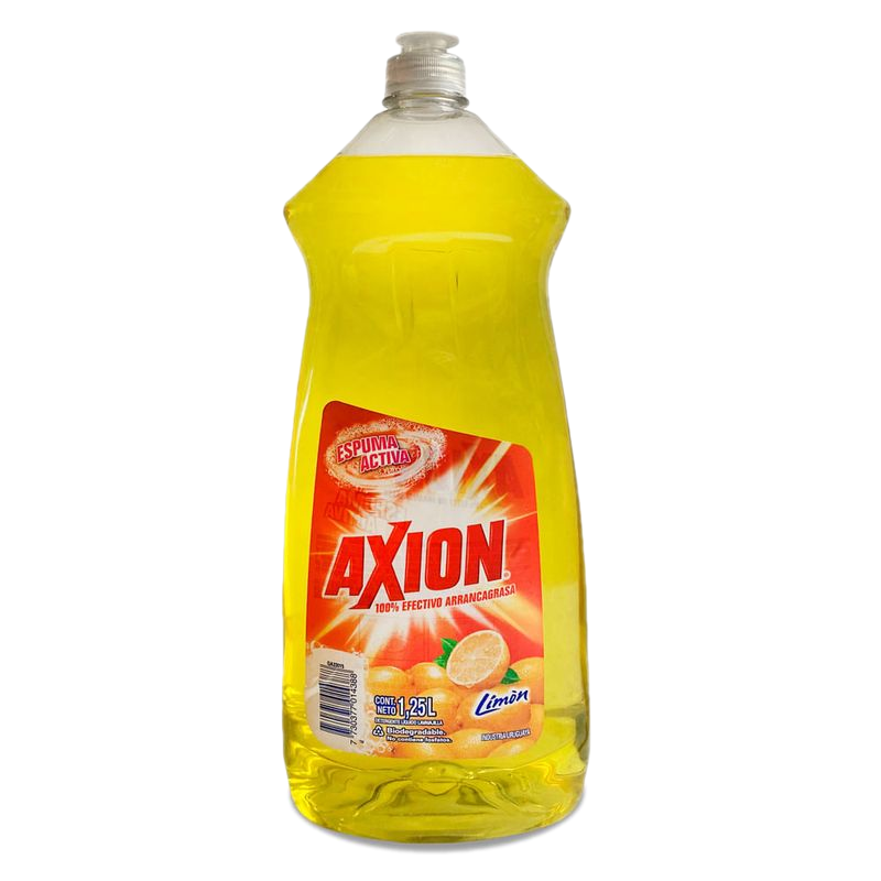 Detergente Axion Limón 1250 Ml