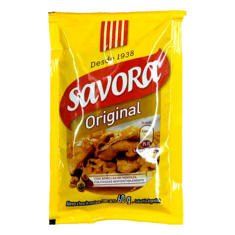 Mostaza Savora Original 60 G