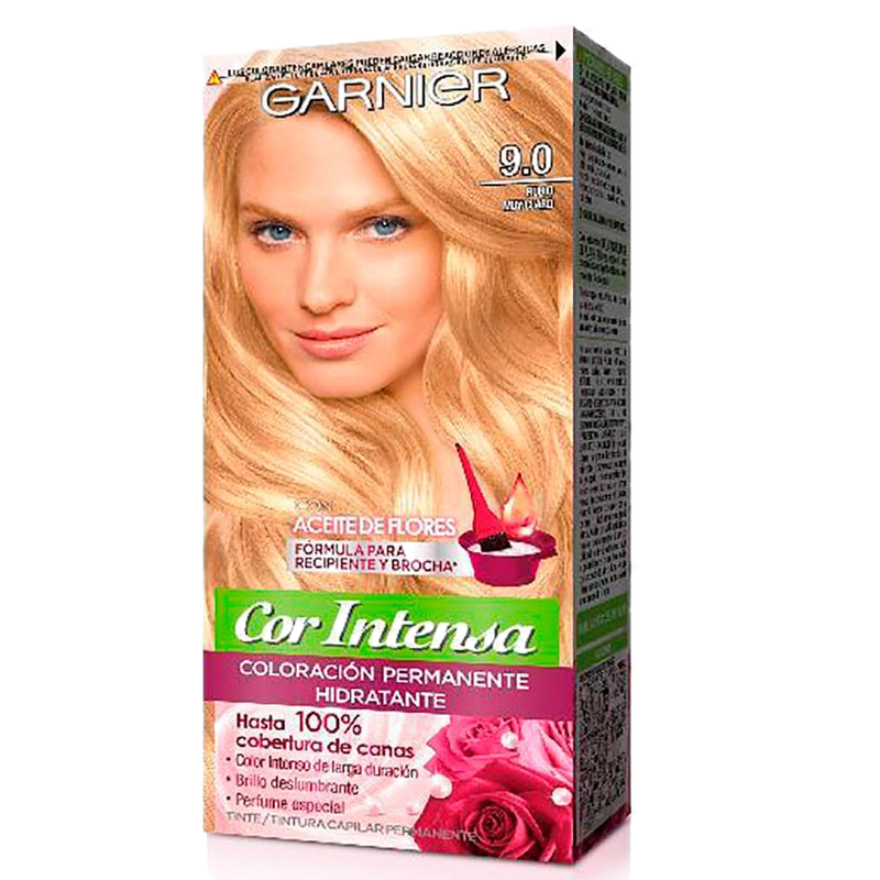 Coloración Nutrisse Cor Intense 9.0 Rubio Muy Claro