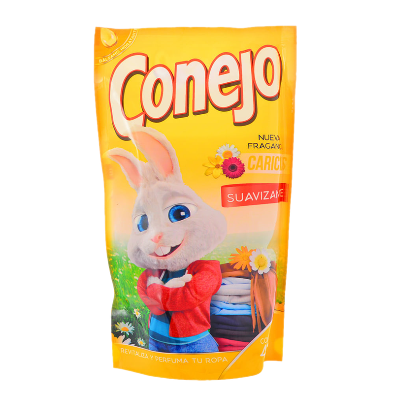 Suavizante Conejo Caricia Doy Pack 450 Ml