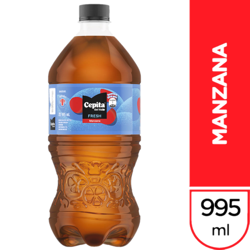 Jugo Cepita Fresh Manzana Sin Azúcar 995 Ml