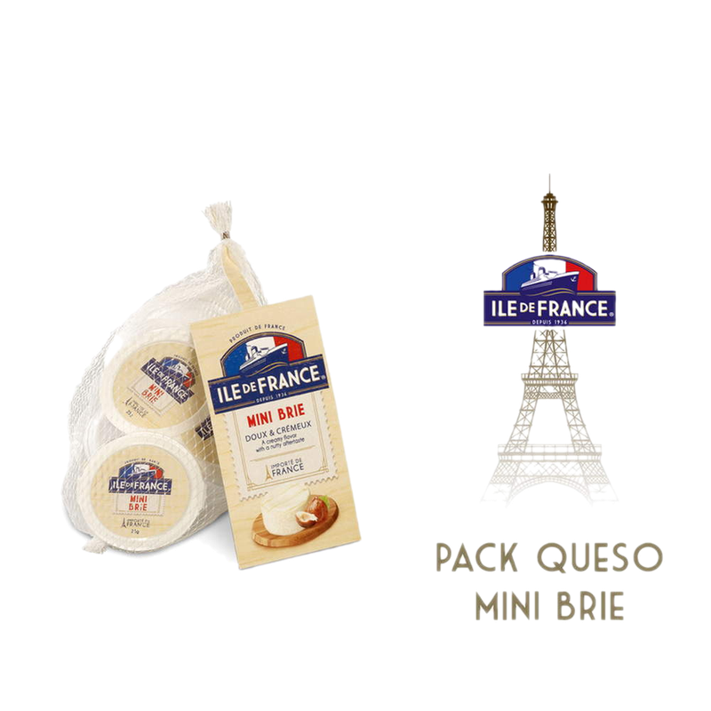 Queso Brie Mini Ile De France 25 G