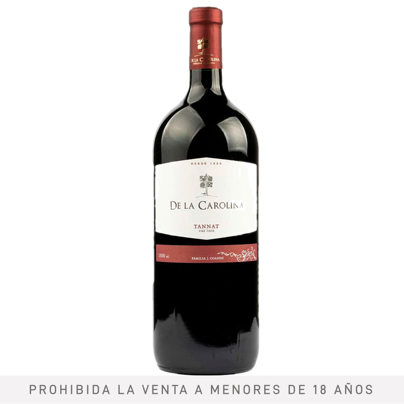 Vino De Mesa Tannat De La Carolina 1500 Ml