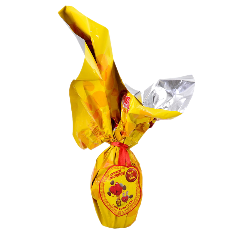 Huevo De Pascua De Chocolate Con Leche Bon O Bon Con Confites 55 G