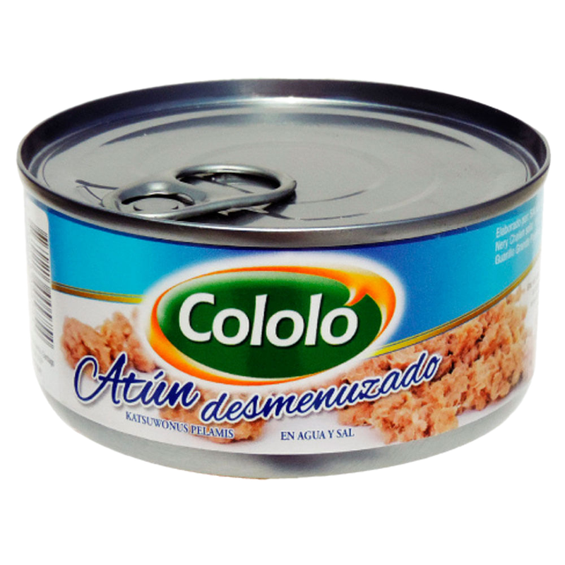 Atun Cololo Desmenuzado Agua Y Sal Abre Facil 170 G