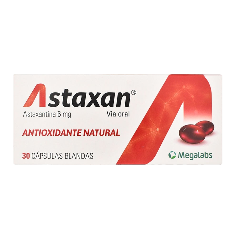Astaxan 30 Cápsulas Blandas