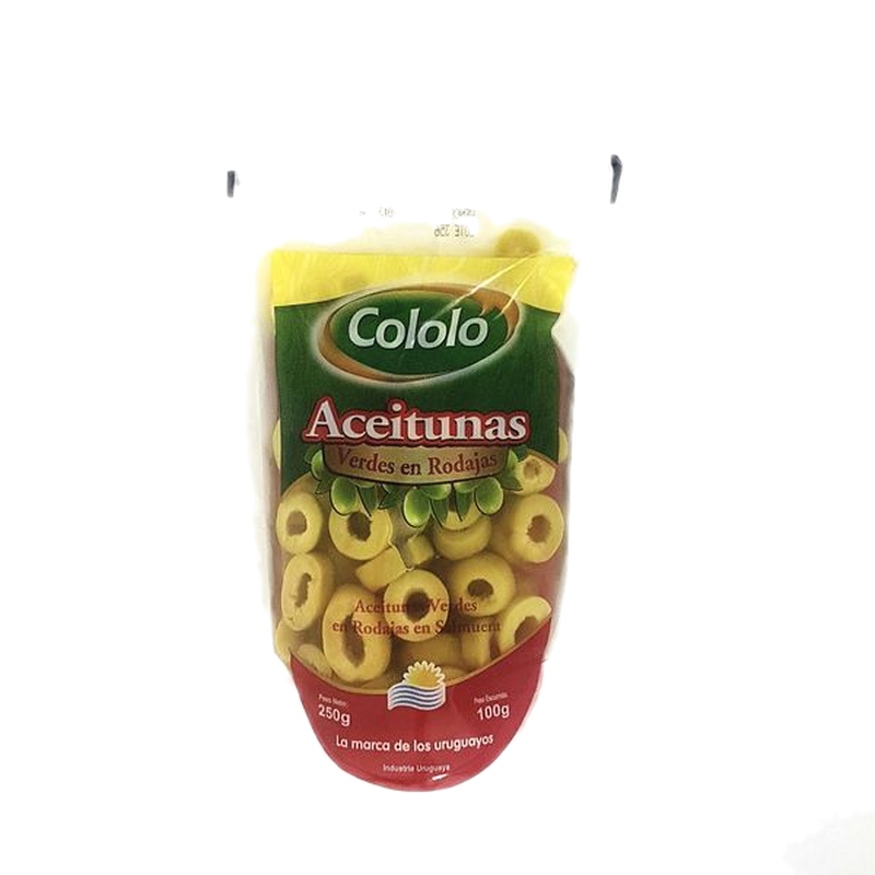 Aceitunas Cololo Rodajas Doy Pack 100 G.