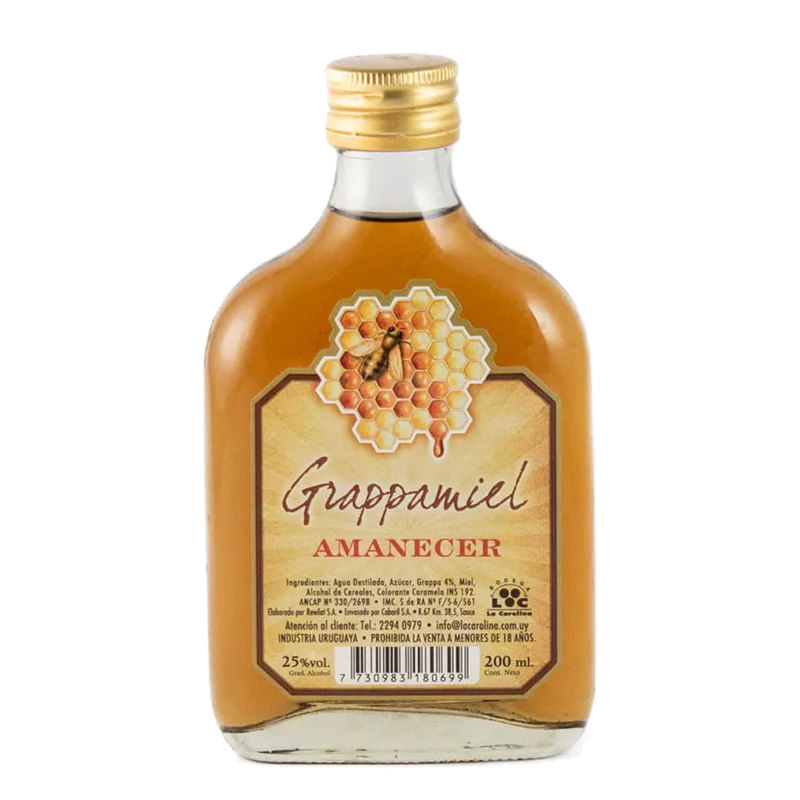 Grappamiel Amanecer Vidrio 200 Ml