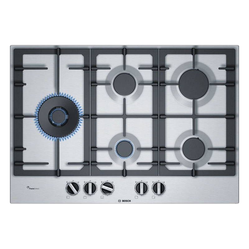 Anafe A Gas Bosch Inox Pcs7a5b90 75 Cm