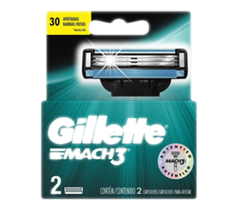 Gillette Mach 3 Regular Repuesto [2 Unidades]