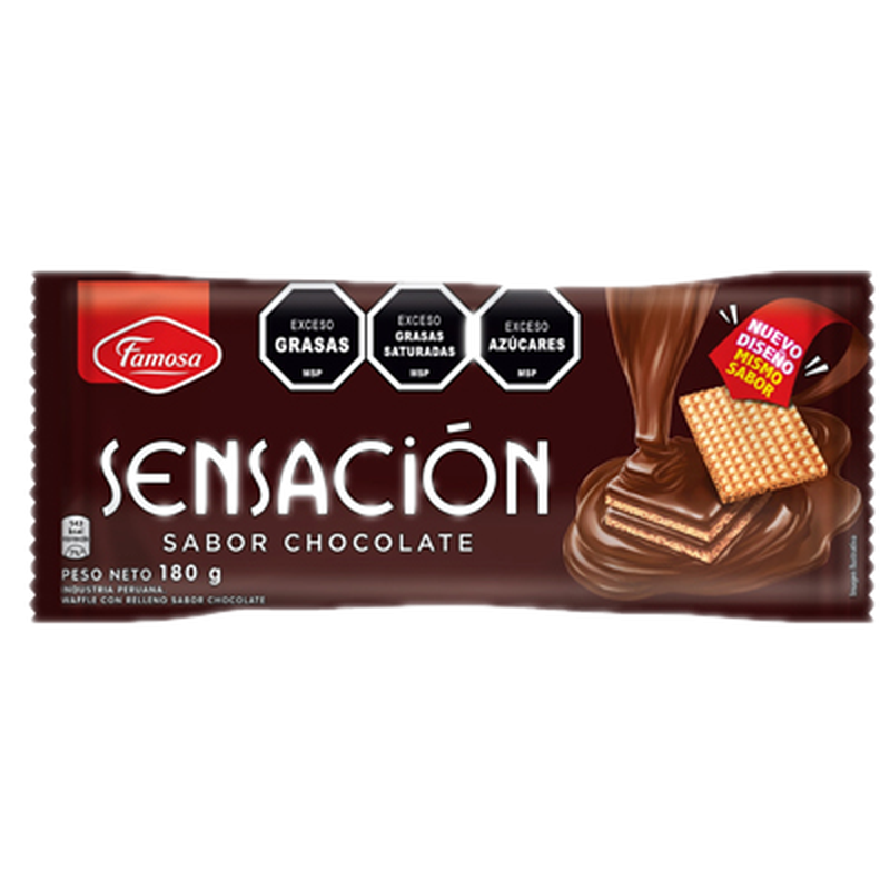 Waffle Chocolate Sensación Anselmi