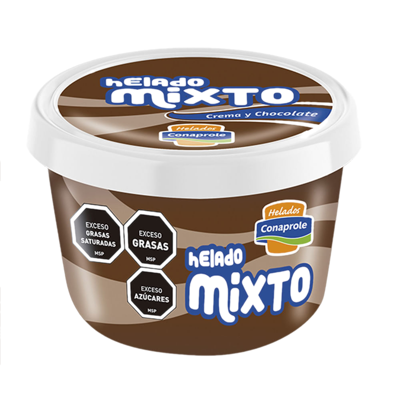 Helado Crema Chocolate Conaprole Vaso 250 Ml