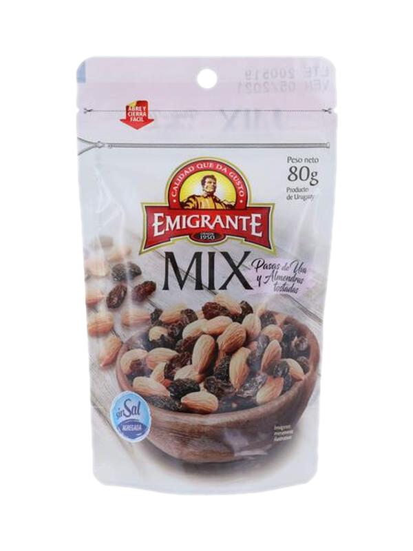 Mix Pas+alm S/s 80 G El Emigran