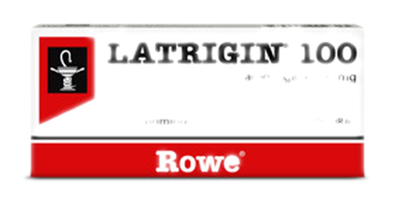 Latrigin 100 100 Mg [20 Comp.]