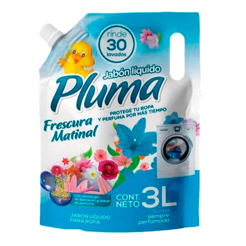Suavizante Pluma Frescura Matinal 3 L