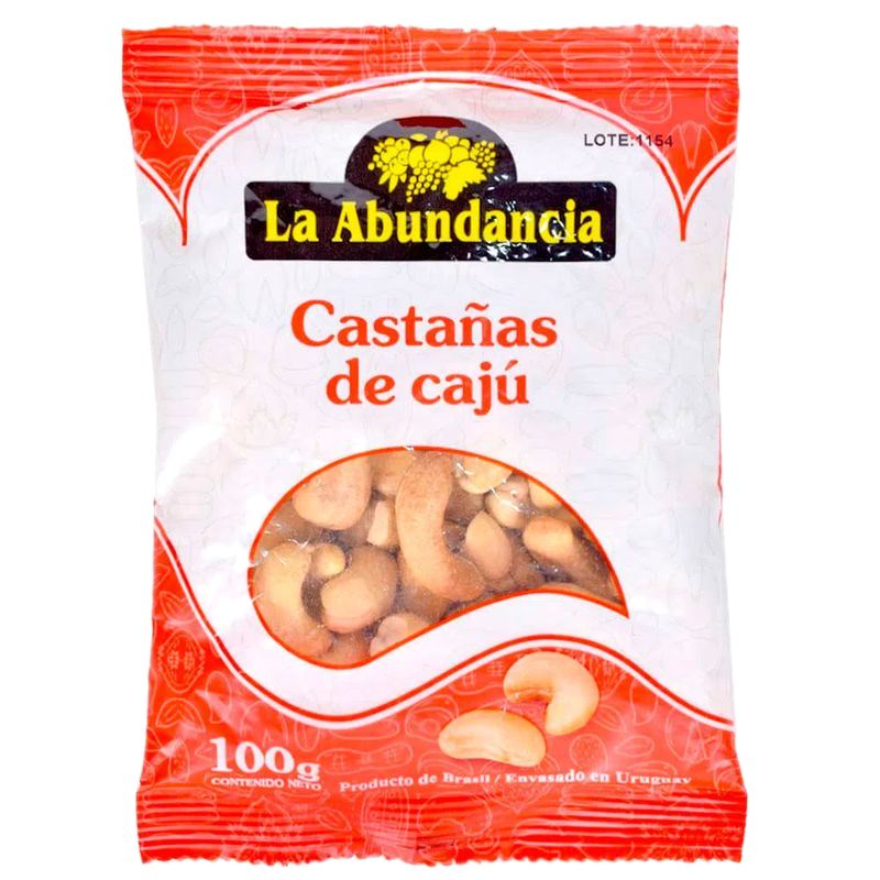 Castaña Cajú La Abundancia 100 G