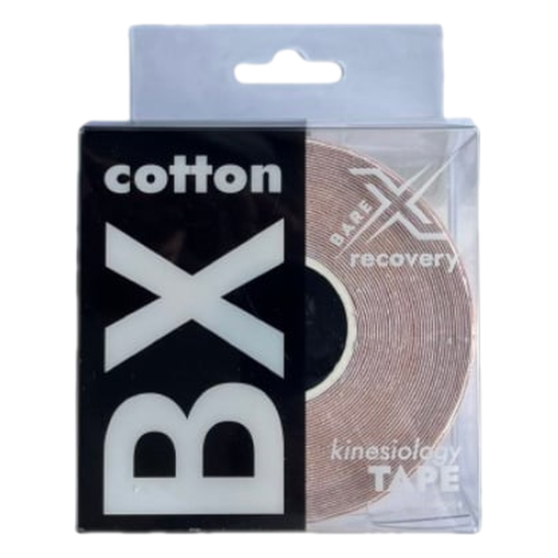 Cinta Kinesiológica Barex Cotton Algodón 5 Cm X 6 M Beige