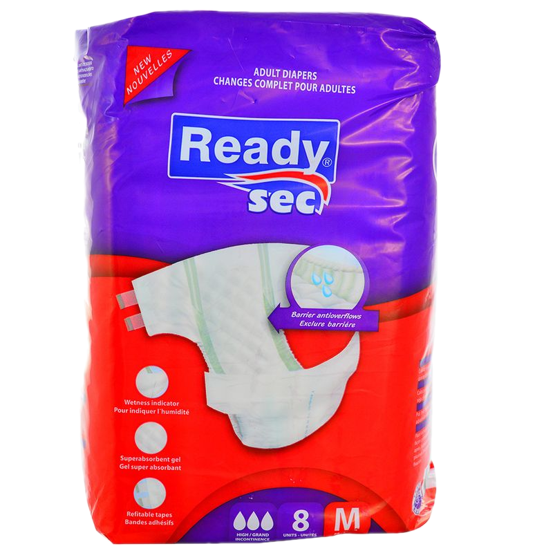 Pañal Adulto Readysec M 8 Unidades
