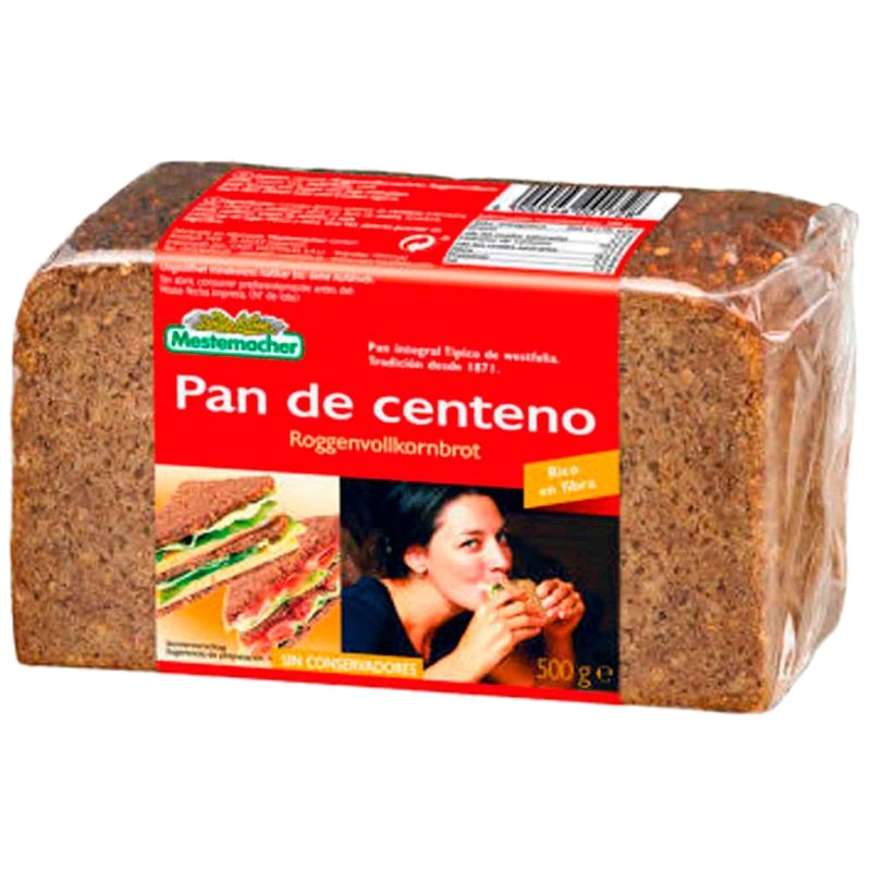 Pan Centeno Vollkornbrot Mestemacher 500 G